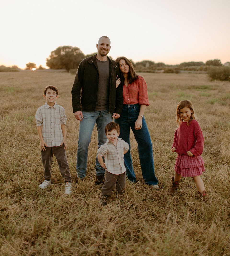 The Forsyth family in Gilbert, Arizona